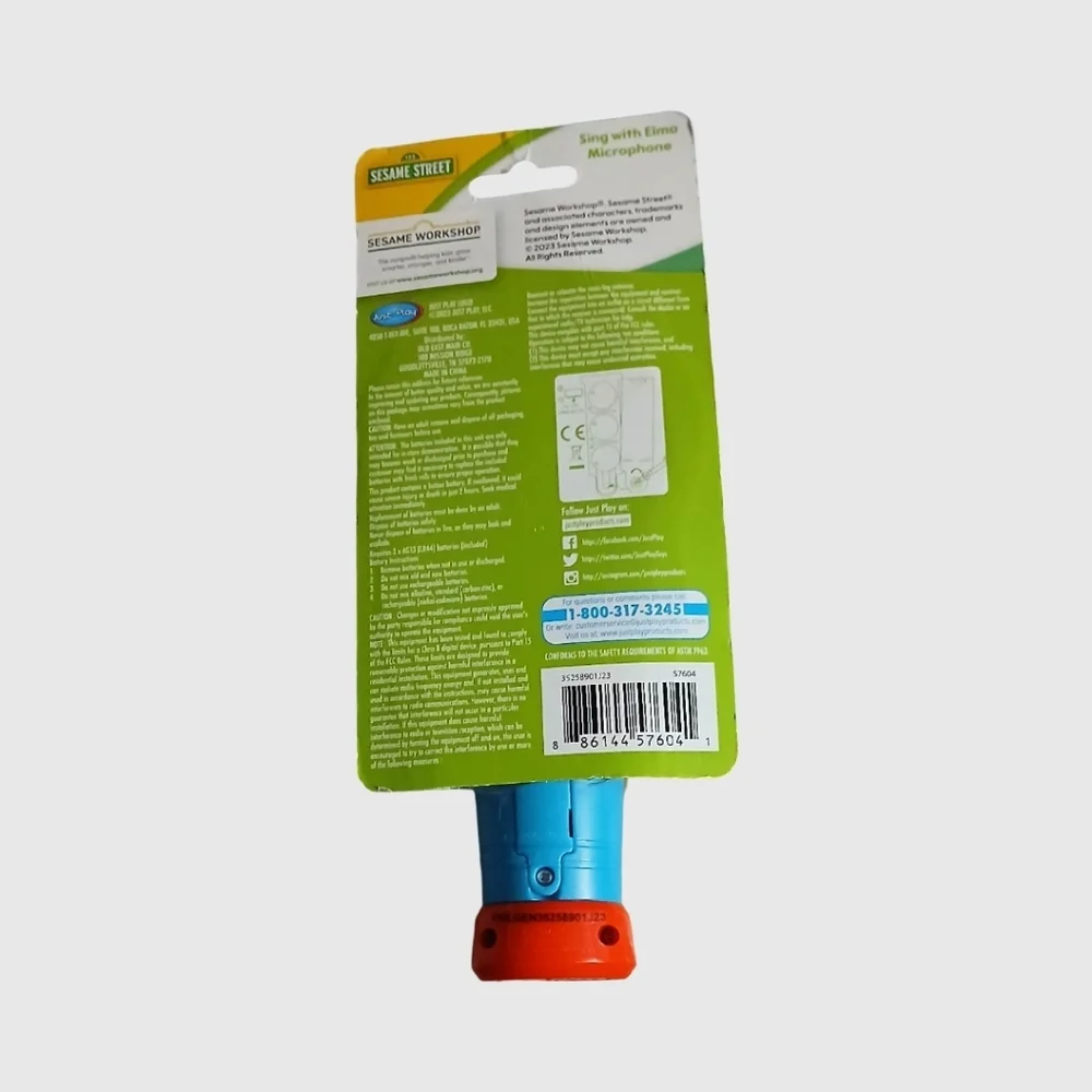 Sesame Street Elmo Musical Microphone - 🔥5$ If You Get Bundle🔥